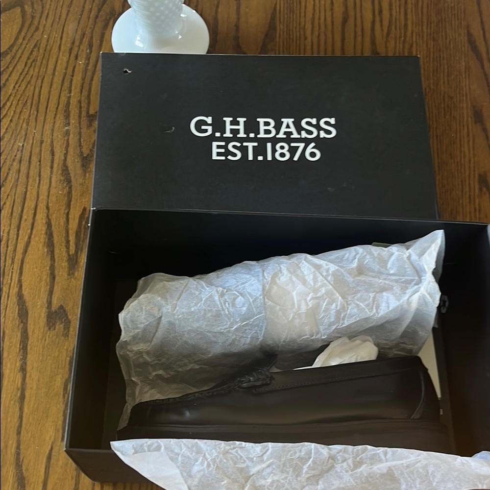 G.H. Bass Weejuns Black Loafers